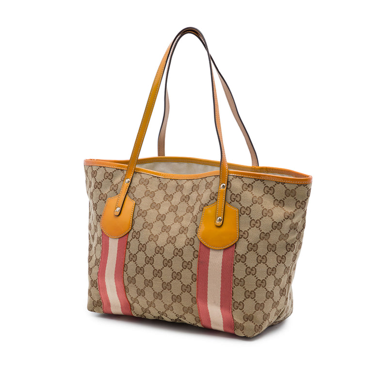 GG Canvas Web Jolie Tote - Image 2