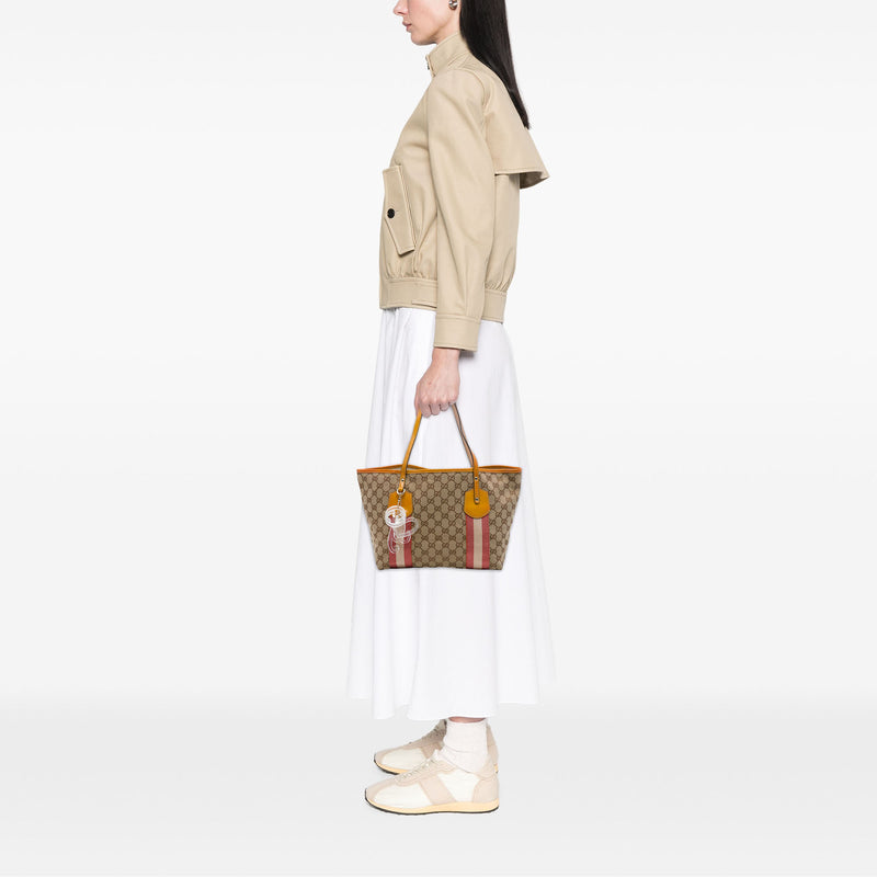 GG Canvas Web Jolie Tote - Image 6
