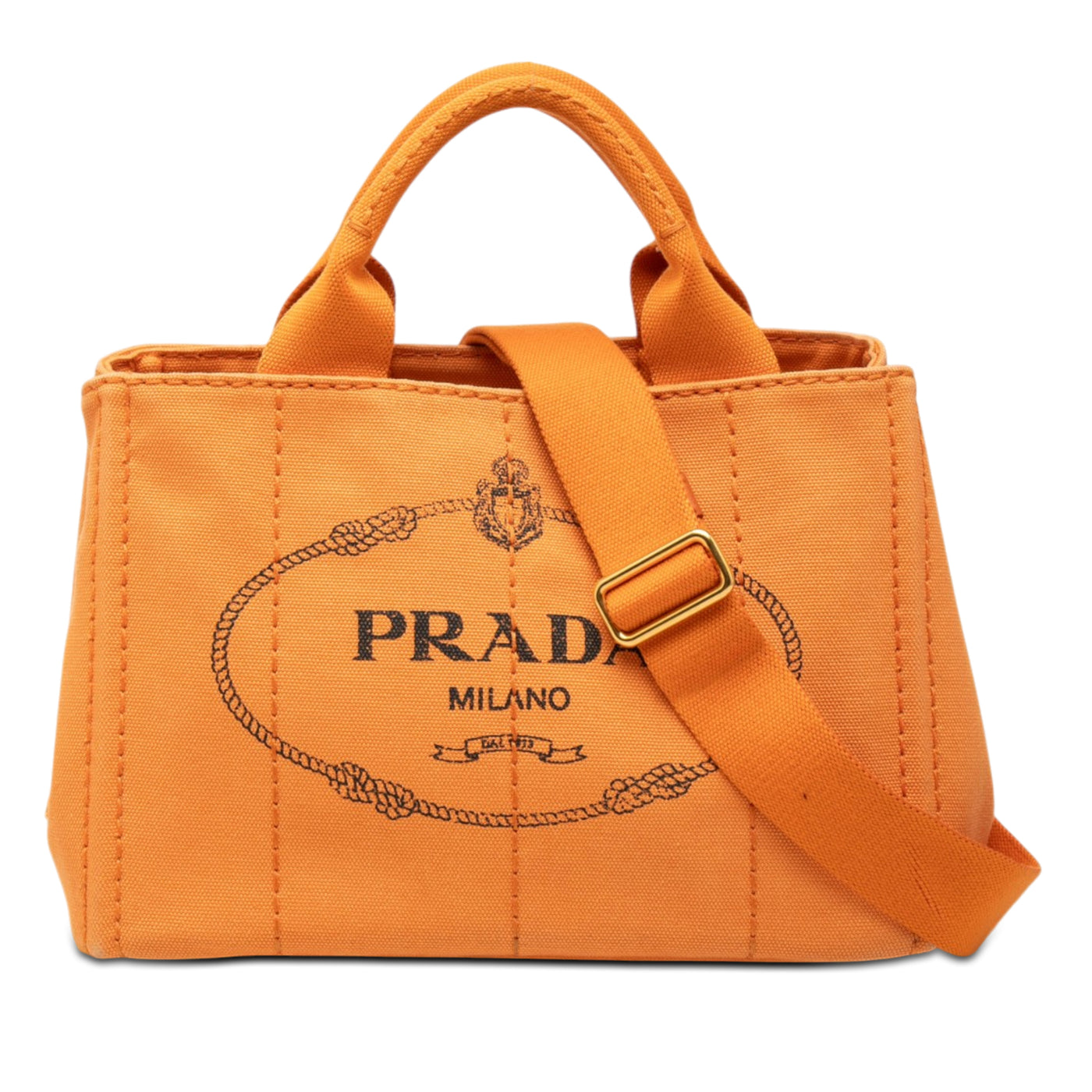 Small Canvas Canapa Logo Satchel - Image 1