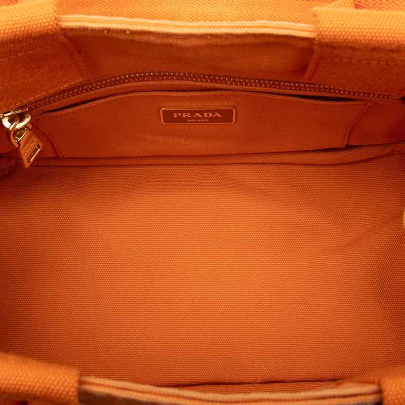 Small Canvas Canapa Logo Satchel - Image 4
