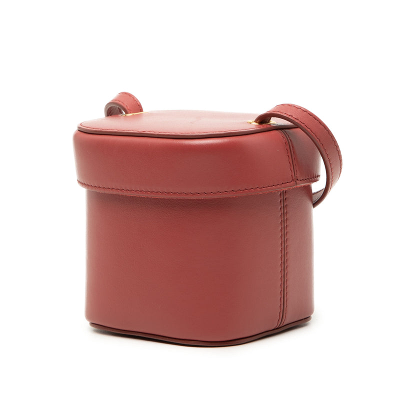 Small Calfskin Cuir Triomphe Box Bag - Image 2