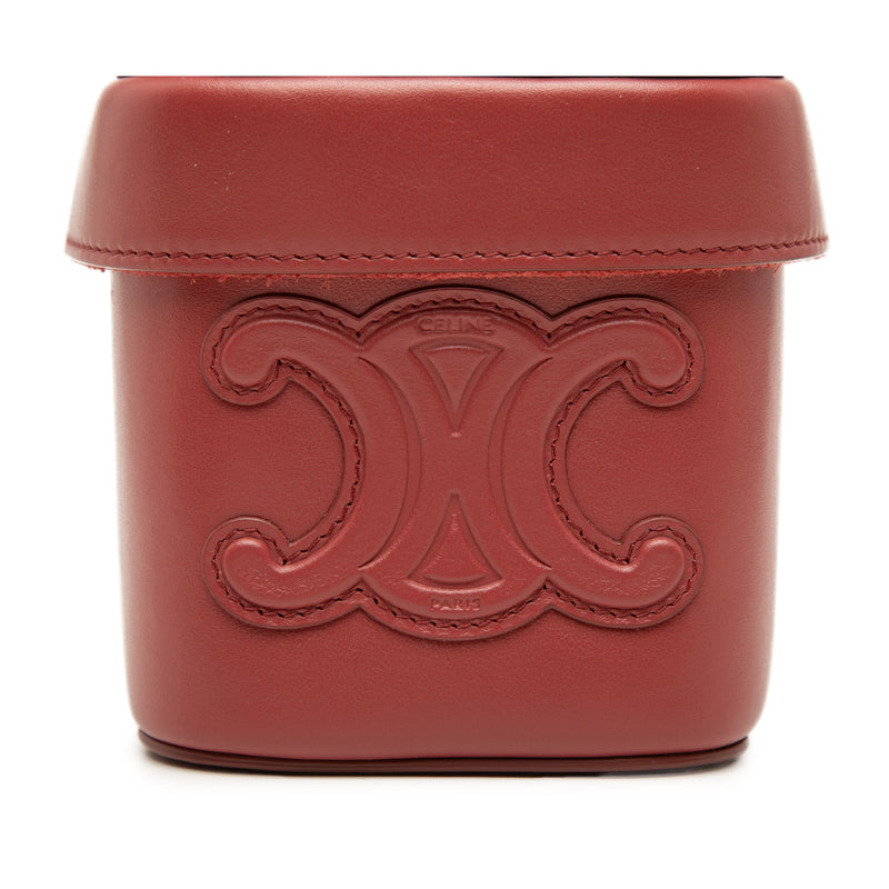 Small Calfskin Cuir Triomphe Box Bag - Image 6