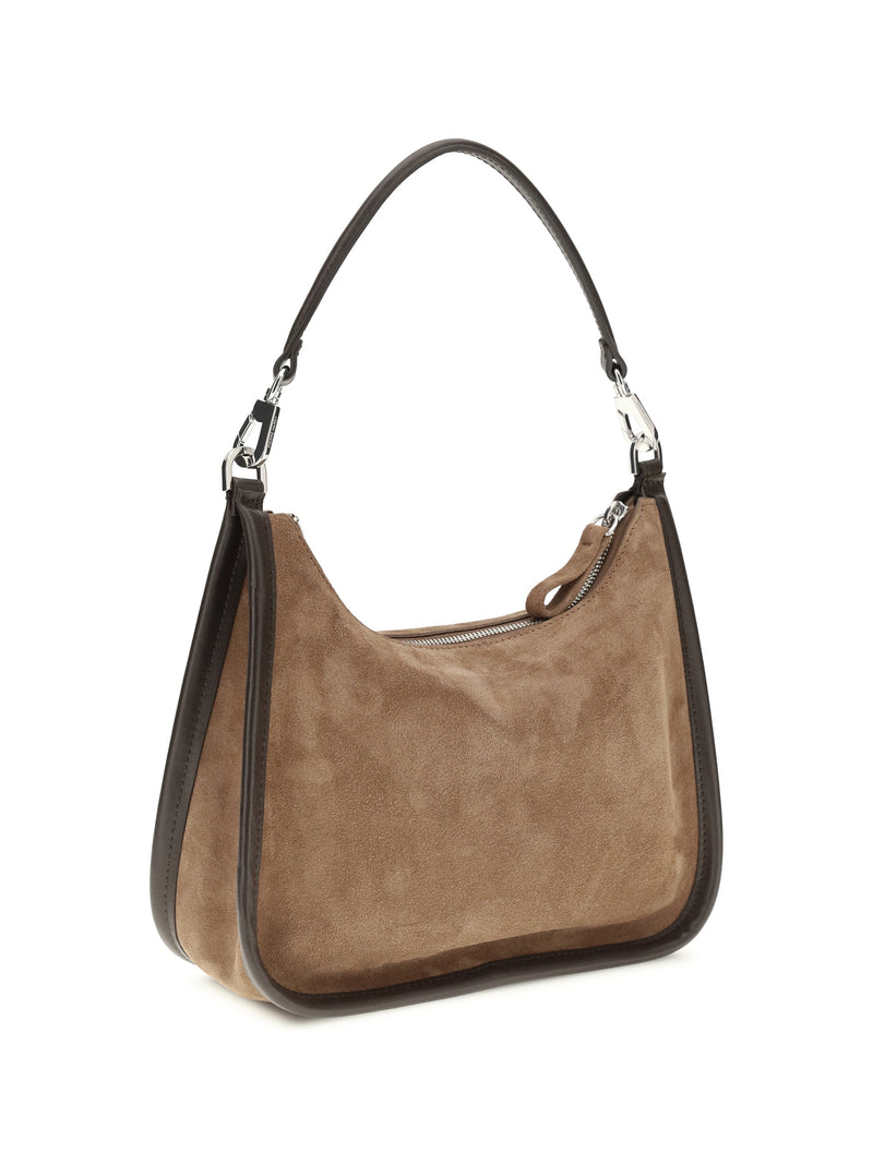 Pierre Hardy Alpha Day Shoulder Bag — Brown Calf Leather