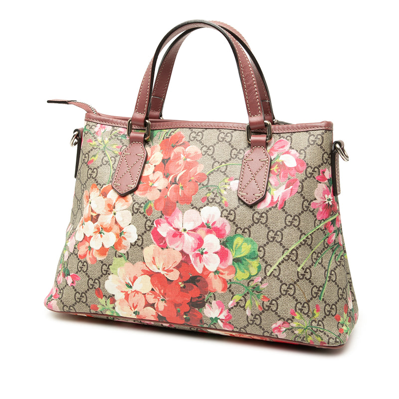 GG Supreme Blooms Zippered Tote - Image 2