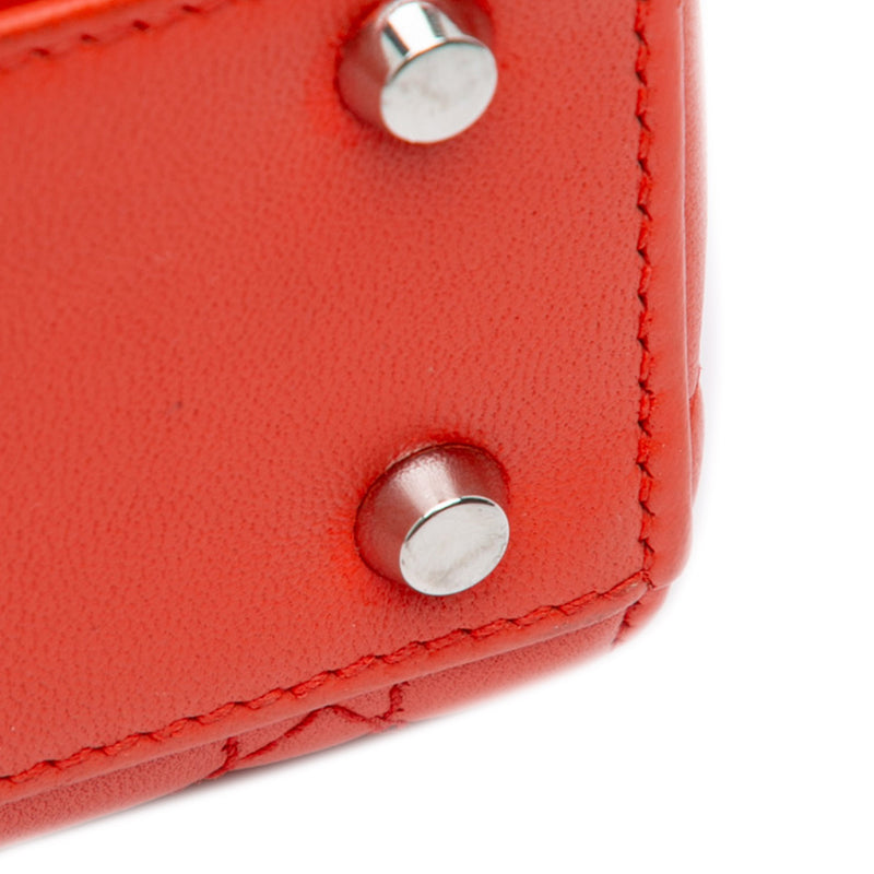 Mini Lambskin Cannage Lady Dior - Image 11