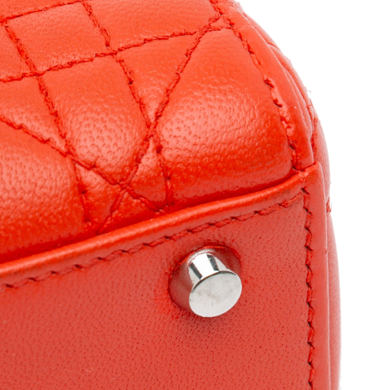 Mini Lambskin Cannage Lady Dior - Image 12