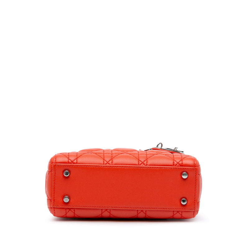 Mini Lambskin Cannage Lady Dior - Image 4
