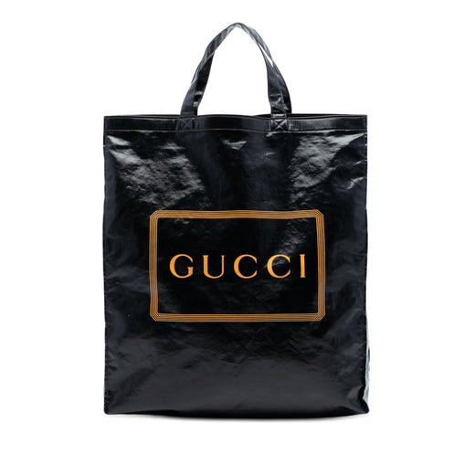 PVC Coated Canvas Logo Montecarlo Tote - Image 1
