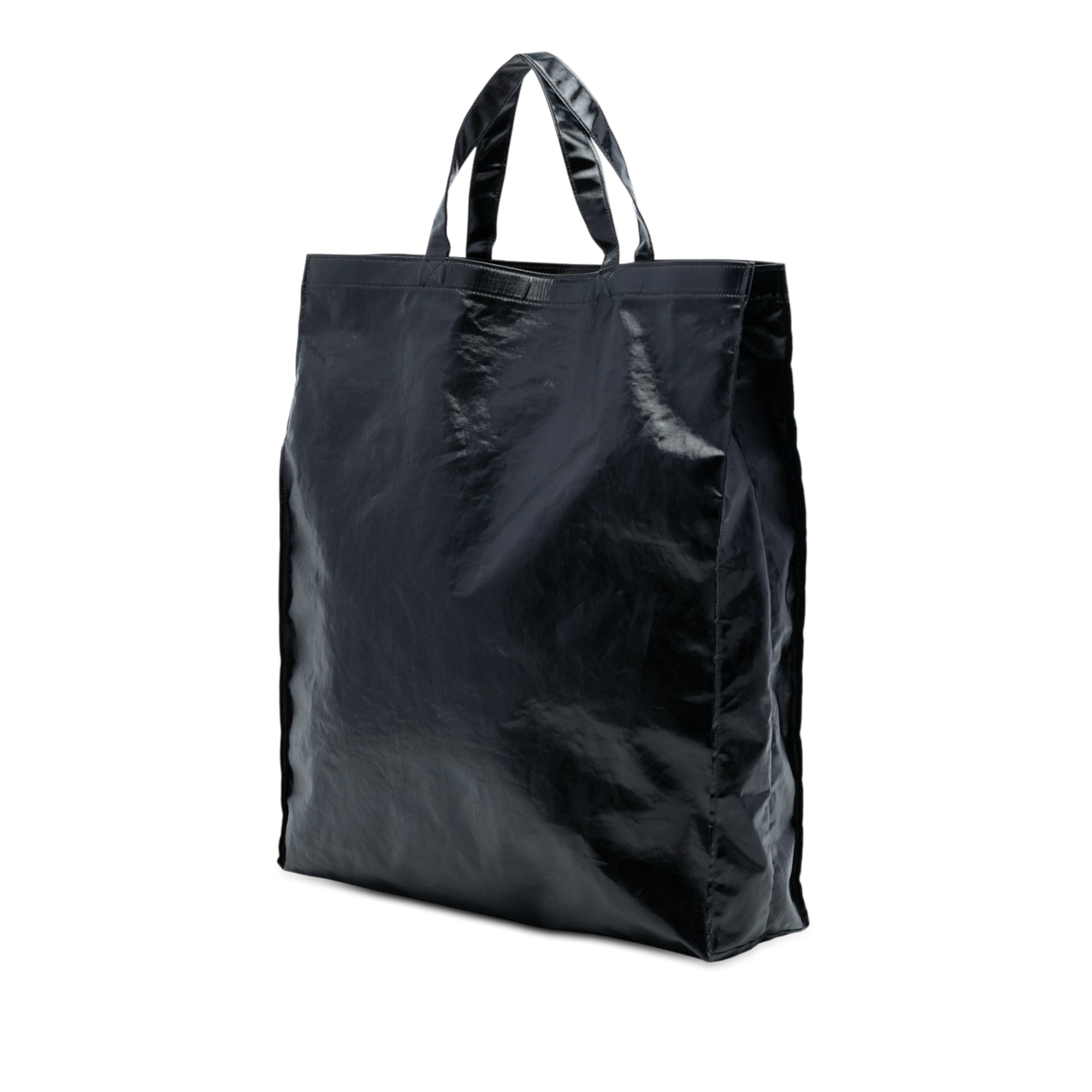 PVC Coated Canvas Logo Montecarlo Tote - Image 2