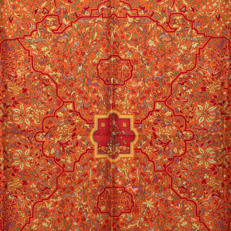 Les Jardins d Armenie Silk Scarf 90 - Image 6