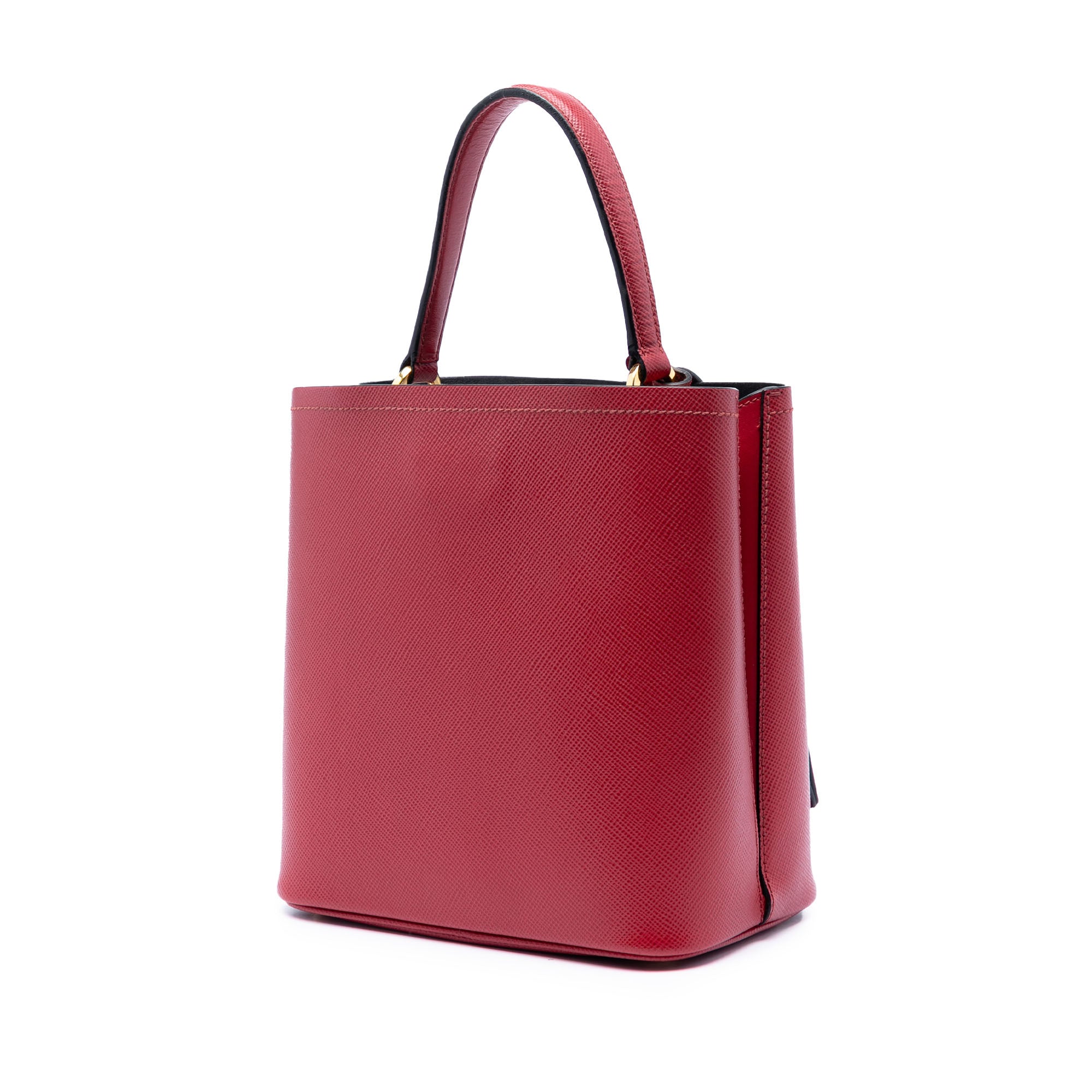 Medium Saffiano Cuir Panier Satchel - Image 2