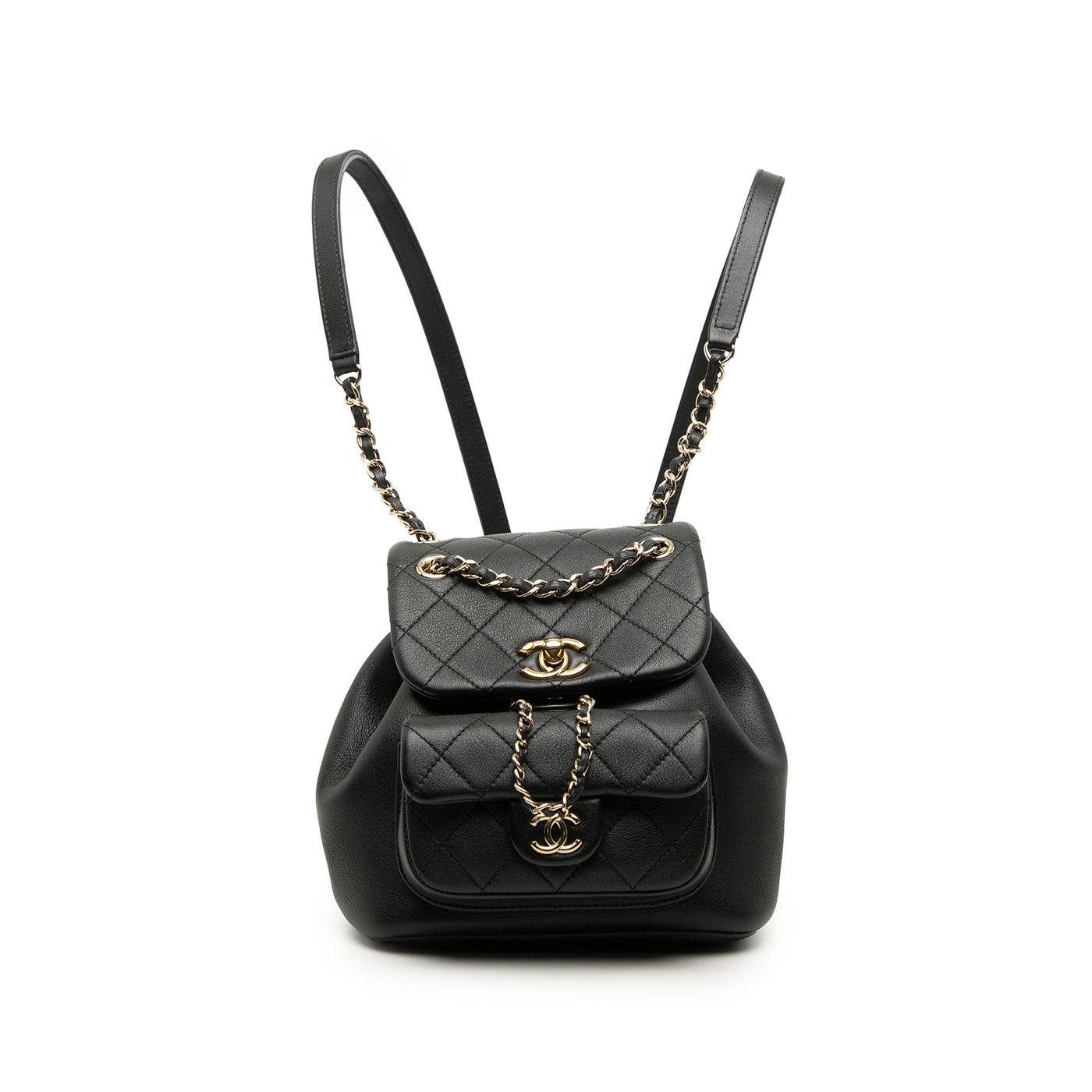Small Lambskin Duma Backpack - Image 1
