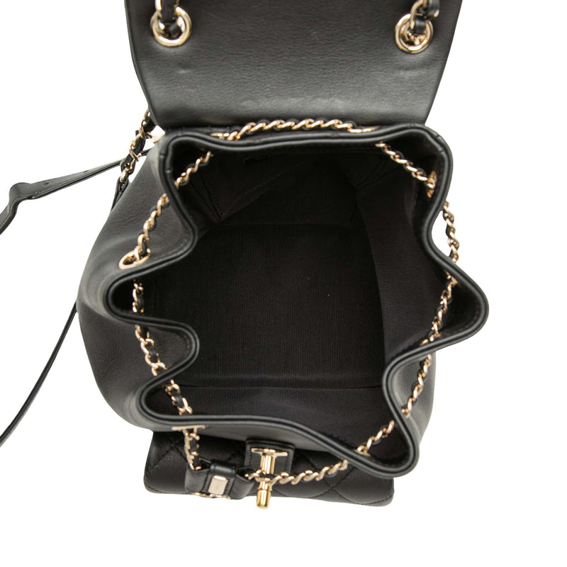 Small Lambskin Duma Backpack - Image 4