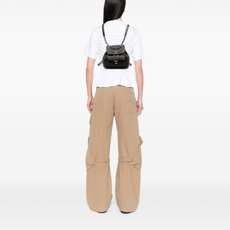 Small Lambskin Duma Backpack - Image 7