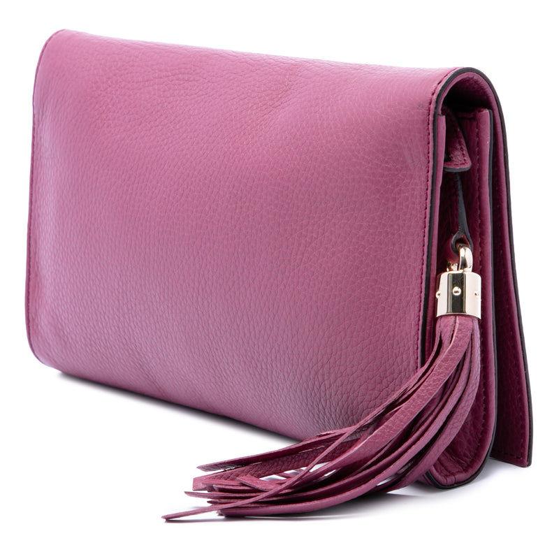 Leather Soho Disco Clutch - Image 2