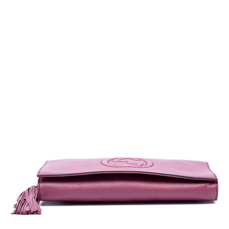 Leather Soho Disco Clutch - Image 3