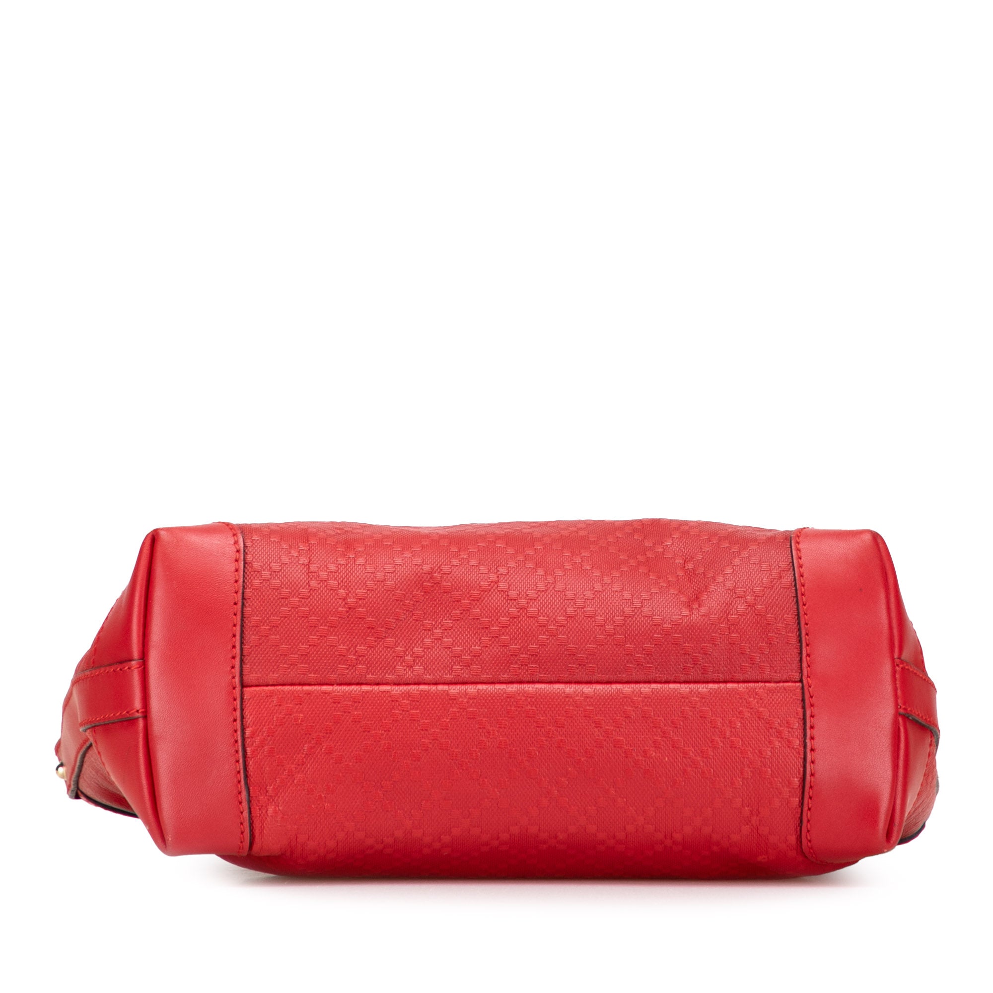 Small Diamante Leather Craft Tote - Image 3