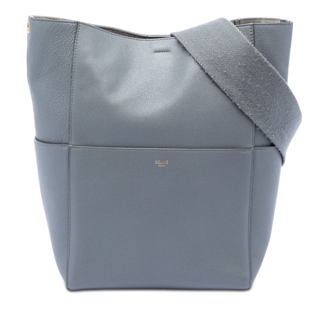 Medium Leather Seau Sangle Bucket Bag - Image 1