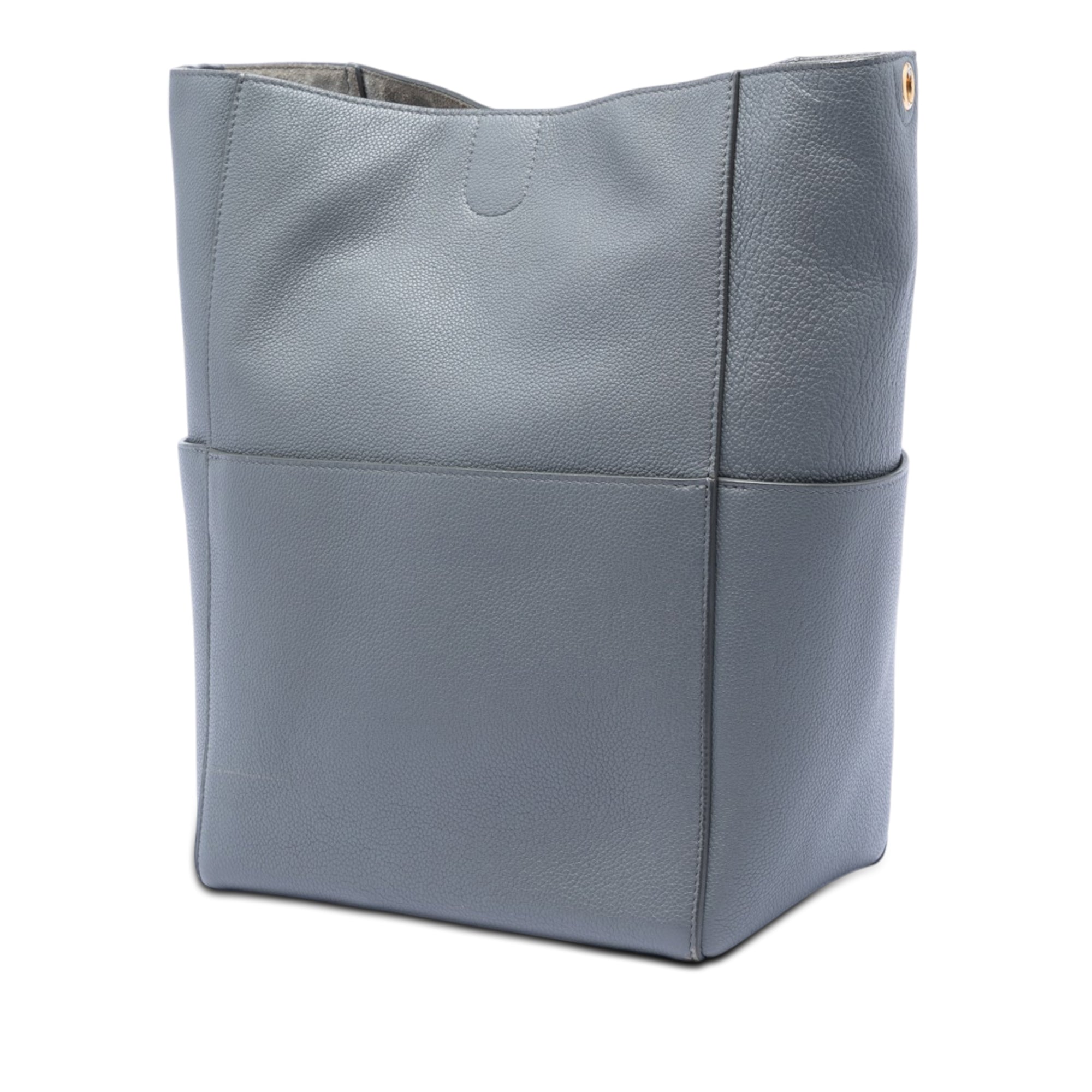 Medium Leather Seau Sangle Bucket Bag - Image 2