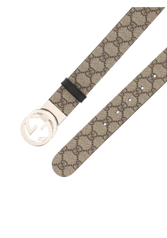 Gucci Gg Belt — Beige