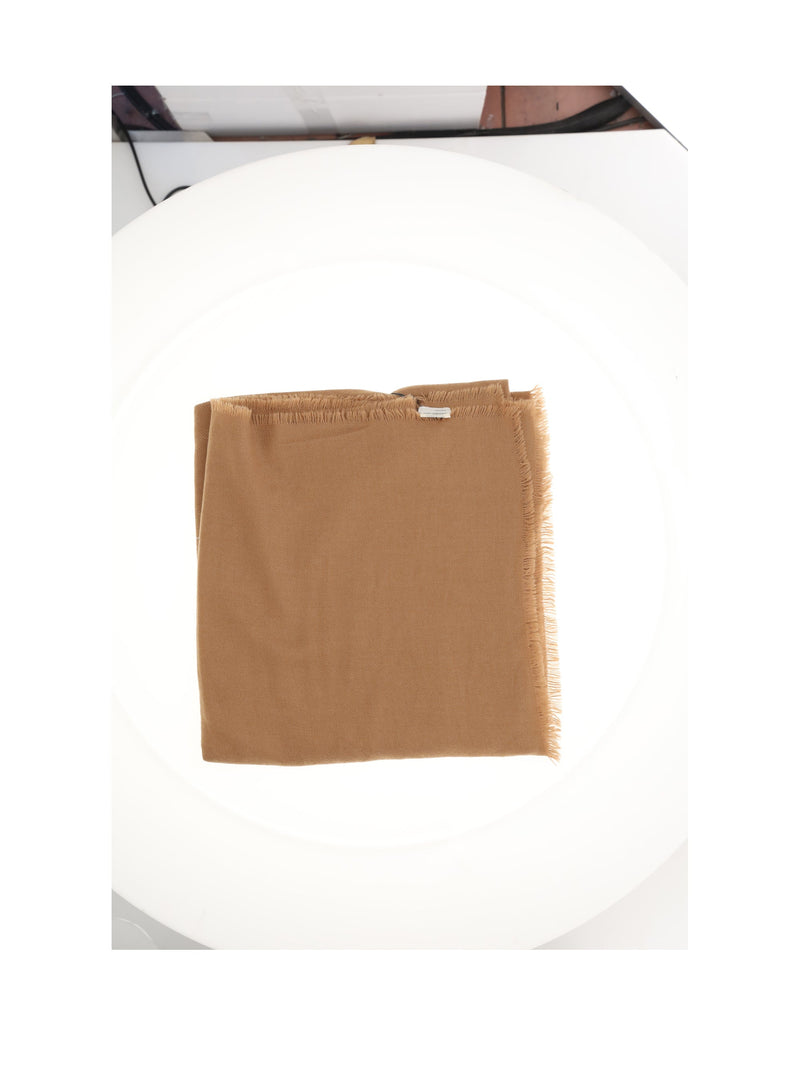 Destin Dei Quadra Scarf — Beige Vicuña Scarfs