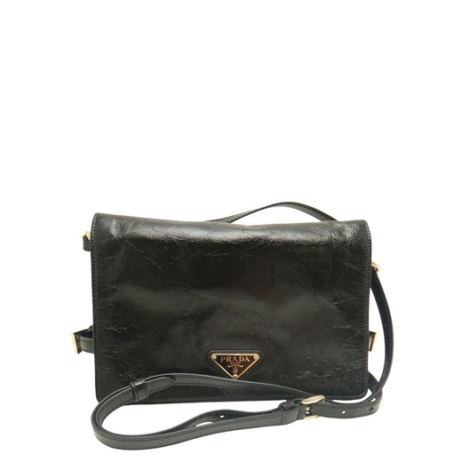 Crinkled Calfskin Crossbody - Image 1
