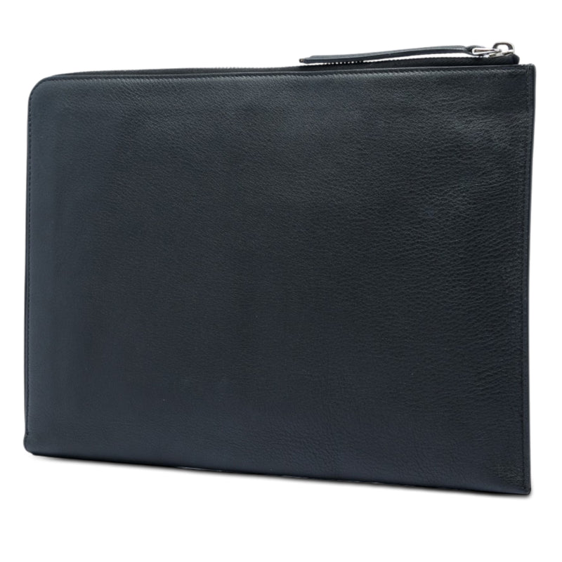 Studded Leather Clutch - Image 2