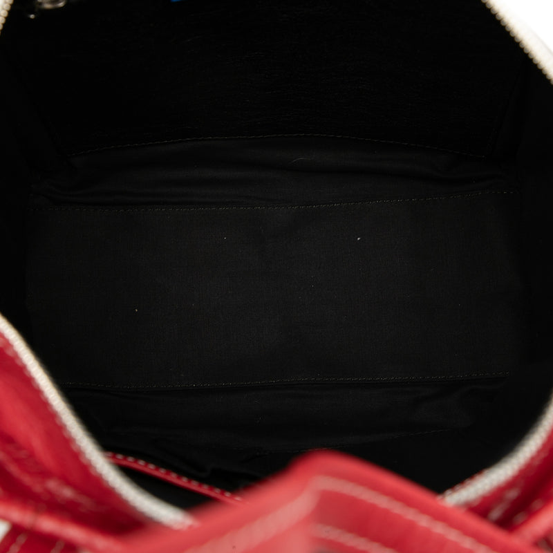 S Lambskin Bazar Shopper Tote - Image 4