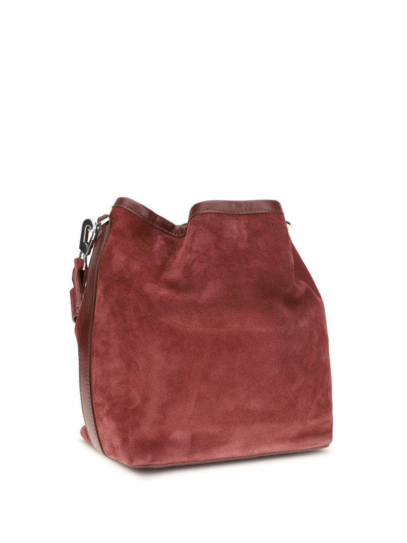 Pierre Hardy Alpha Bucket Bag — Red Calf Leather