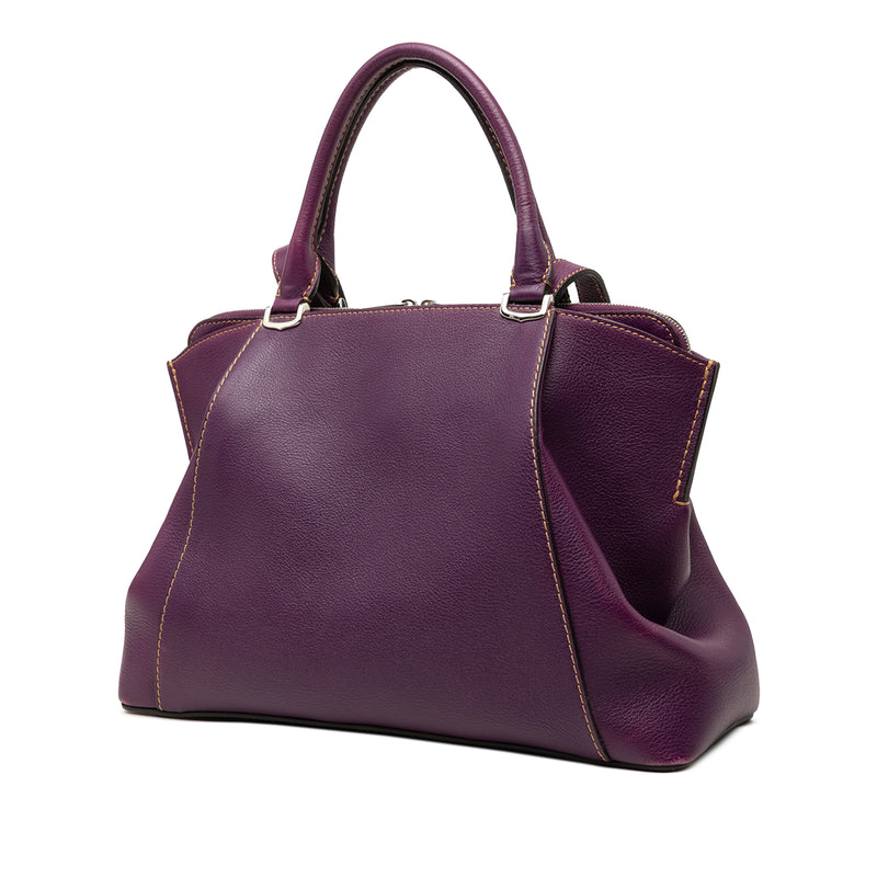 Small Leather C De Cartier Satchel - Image 2
