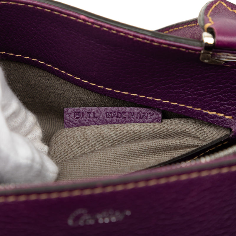Small Leather C De Cartier Satchel - Image 6