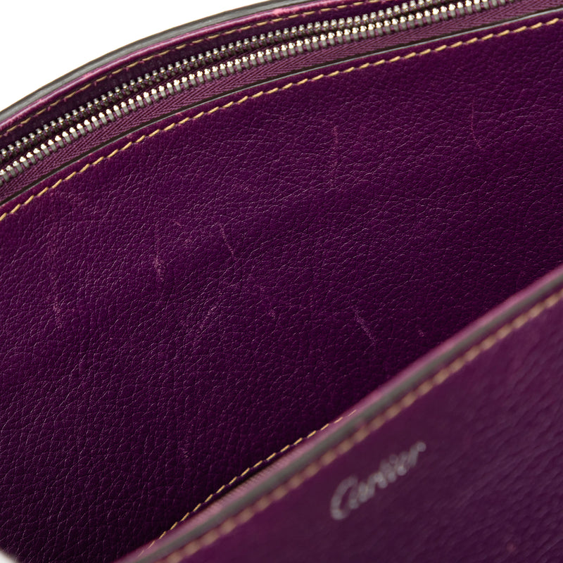 Small Leather C De Cartier Satchel - Image 7