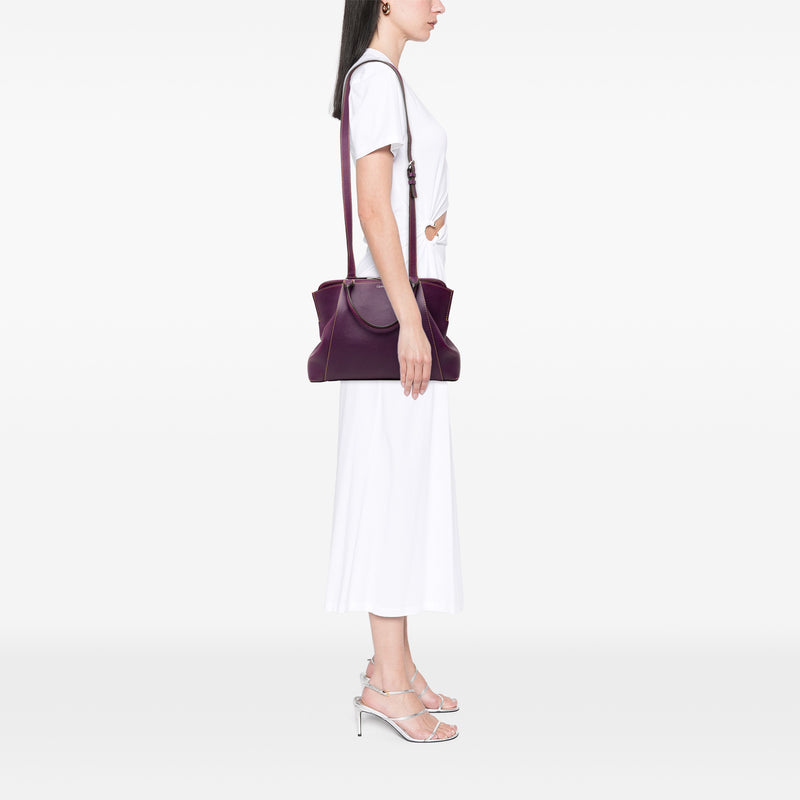 Small Leather C De Cartier Satchel - Image 8