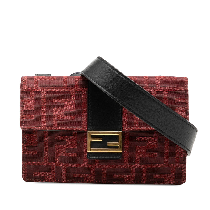 Zucca Canvas Convertible Baguette Pouch
