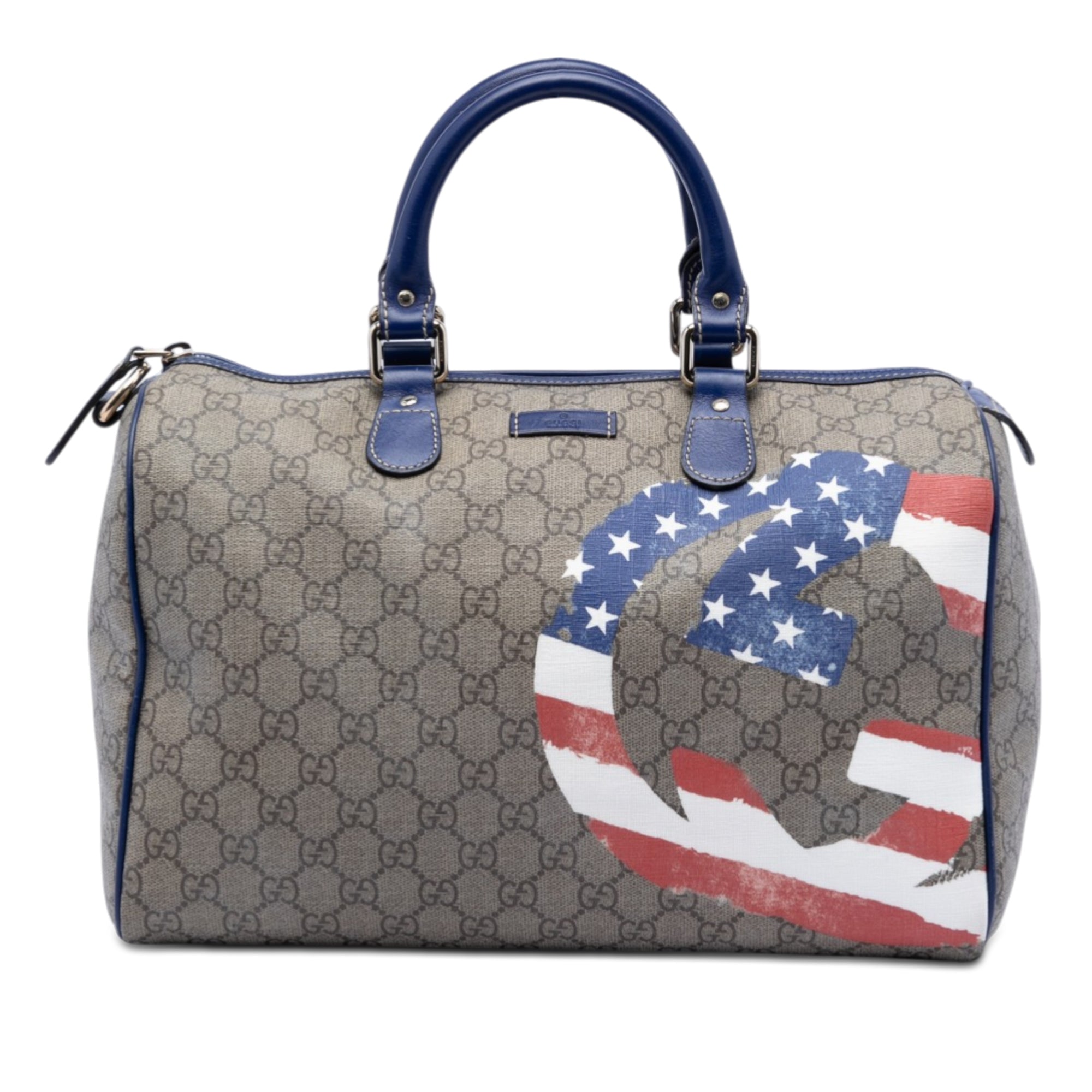 Unicef Medium GG Supreme American Flag Joy Boston Bag - Image 1