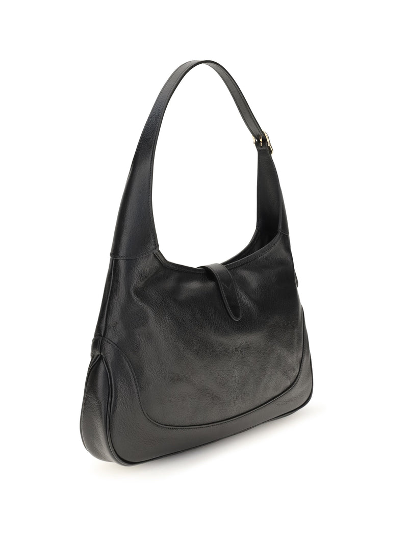 Gucci Jackie Shoulder Bag — Black Calf Leather Bos Taurus