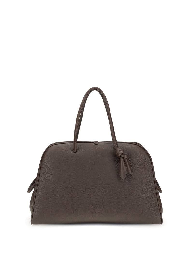 Jacquemus Top Handle Bag — Brown Calf Leather Bos Taurus