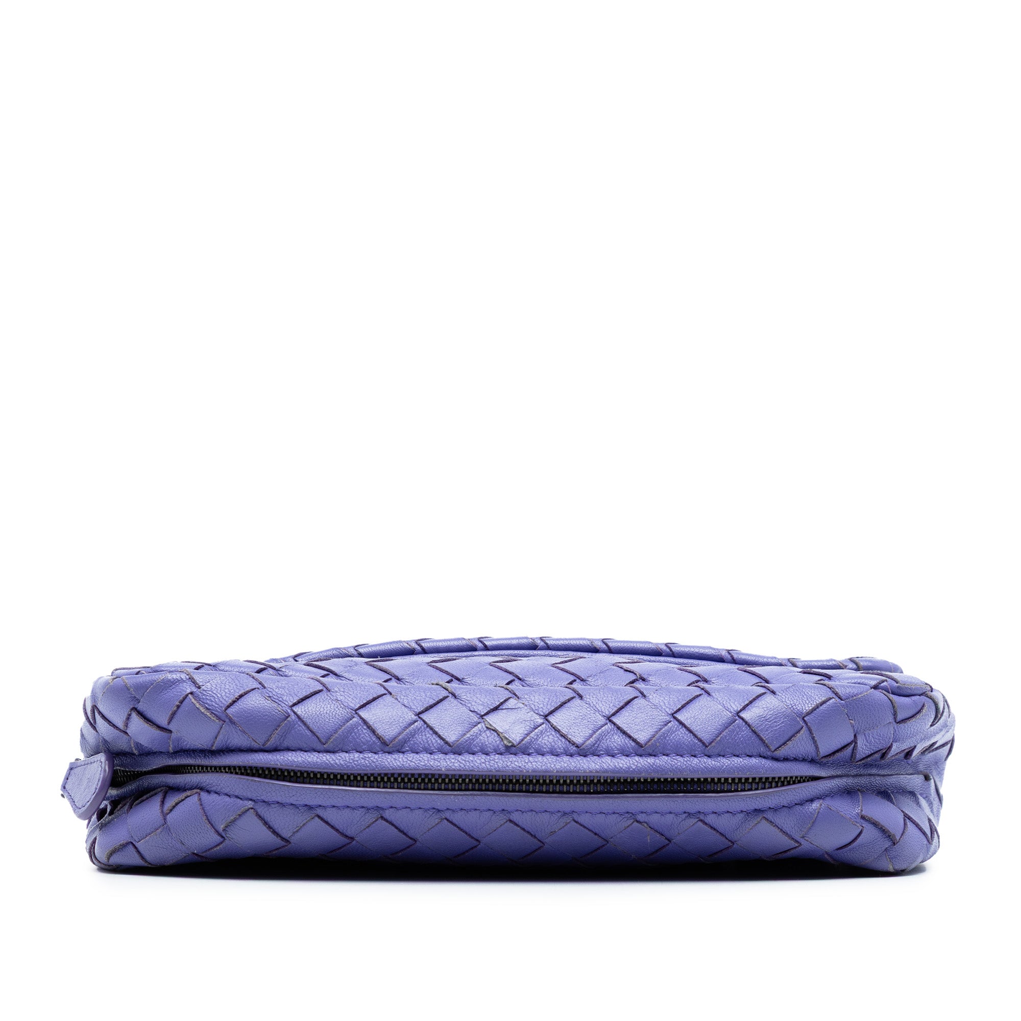 Mini Nappa Intrecciato Expandable Chain Flap Crossbody - Image 3
