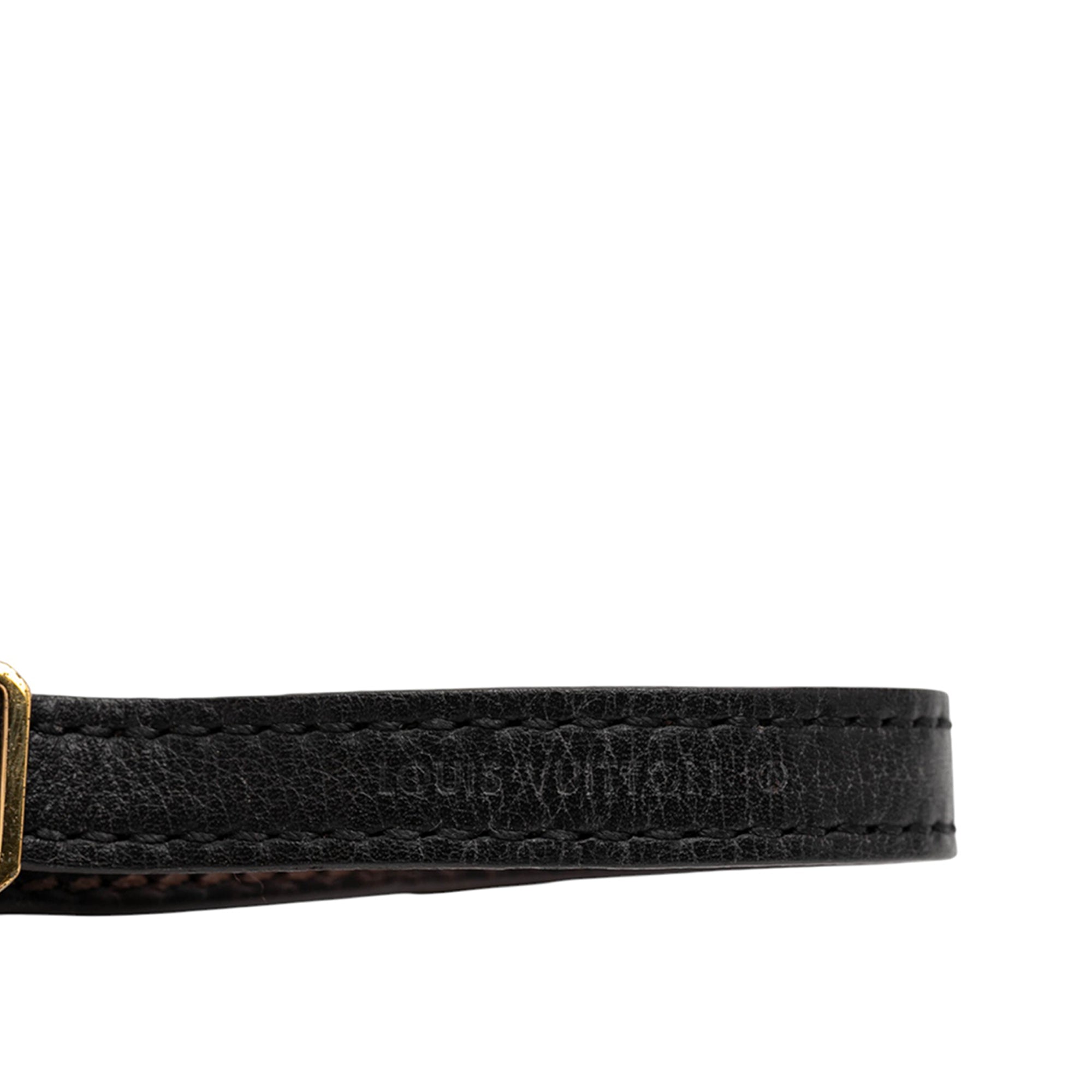 Leather Articles de Voyage Sign It Bracelet - Image 4
