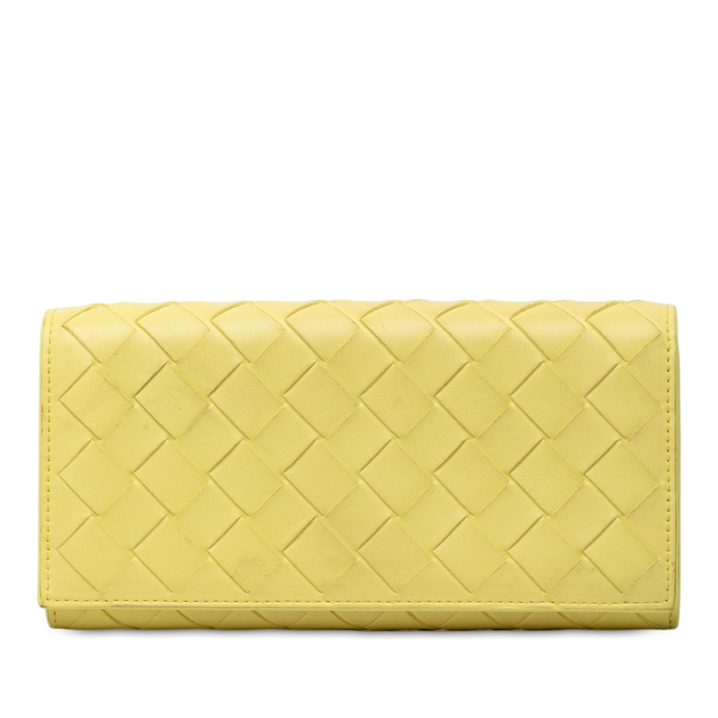 Nappa Intrecciato Continental Flap Wallet - Image 1