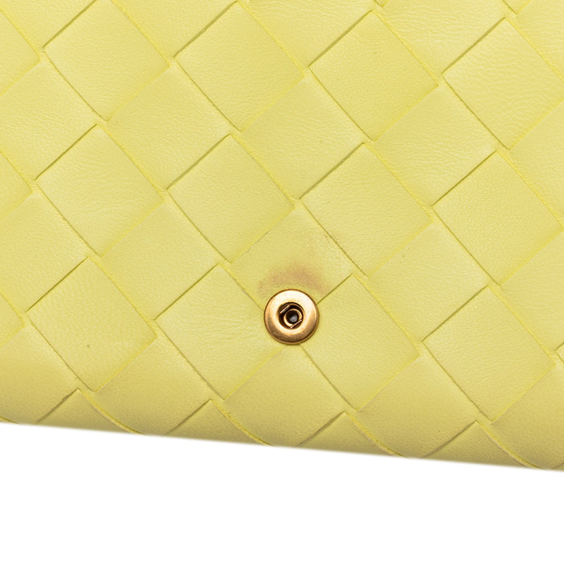 Nappa Intrecciato Continental Flap Wallet - Image 8