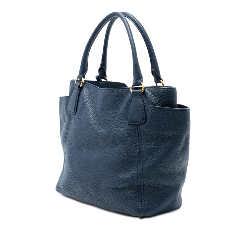 Vitello Daino Side Pocket Convertible Tote - Image 2