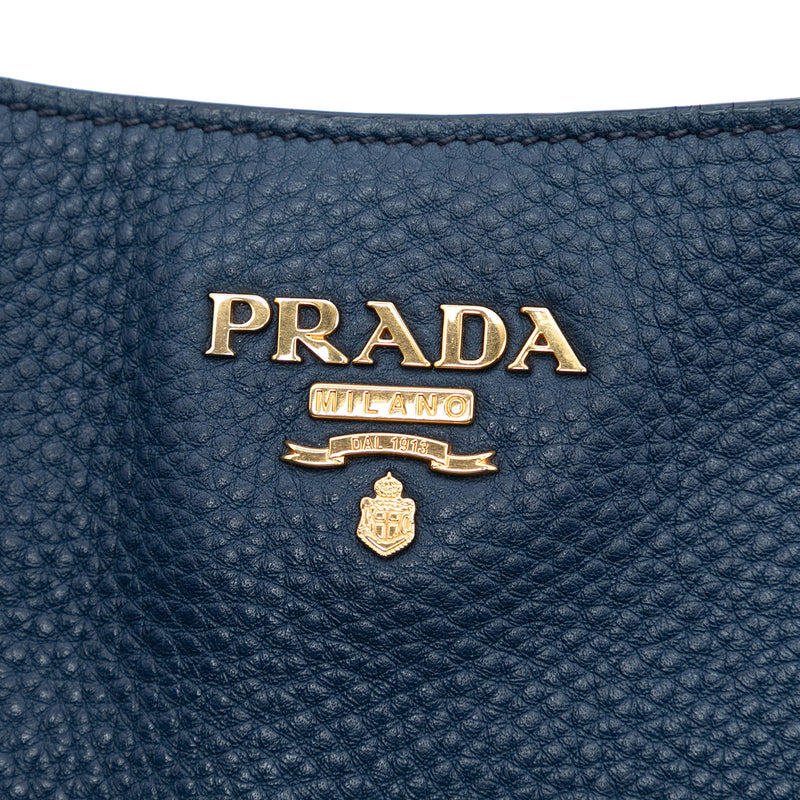 Vitello Daino Side Pocket Convertible Tote - Image 5