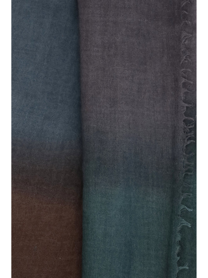 Mirror The Sky Scarf — Gray Cashmere (capra Hircus) Scarfs