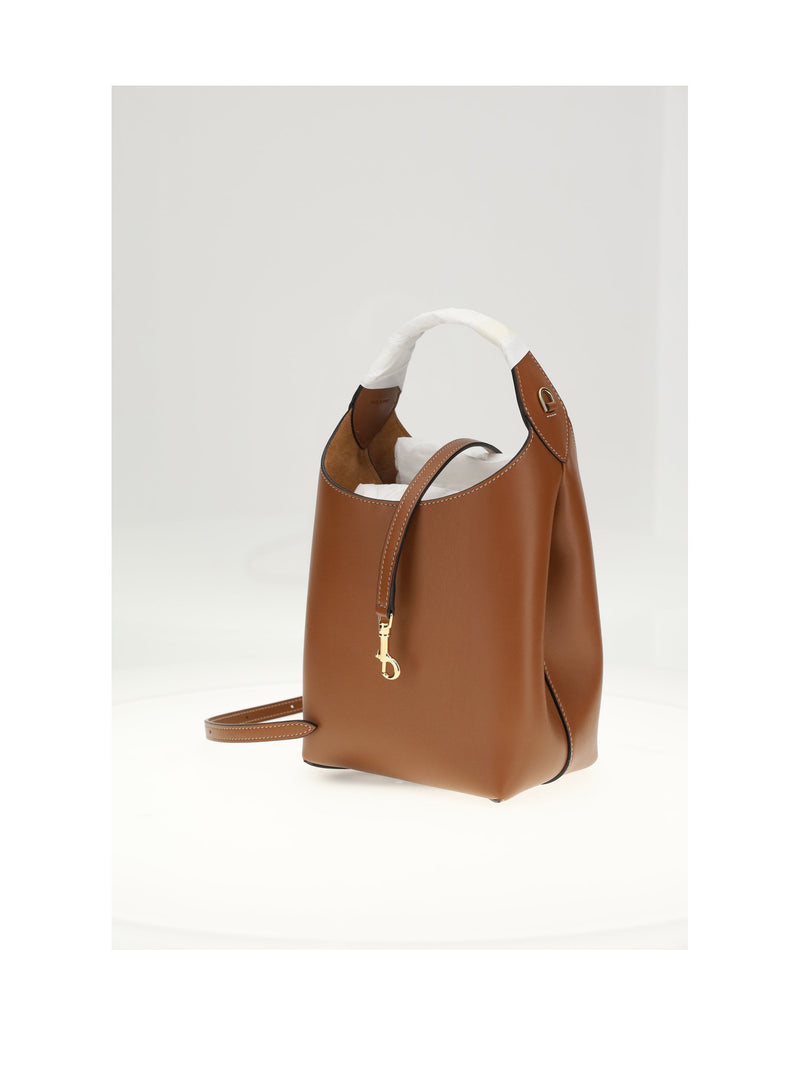 Celine Teen Hobo Shoulder Bag — Brown Calf Leather