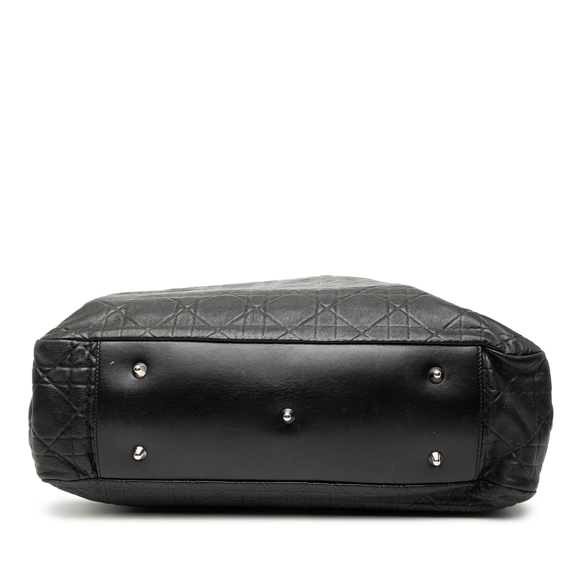 Large Lambskin Cannage Lady Dior Soft Shopping Tote - Image 3