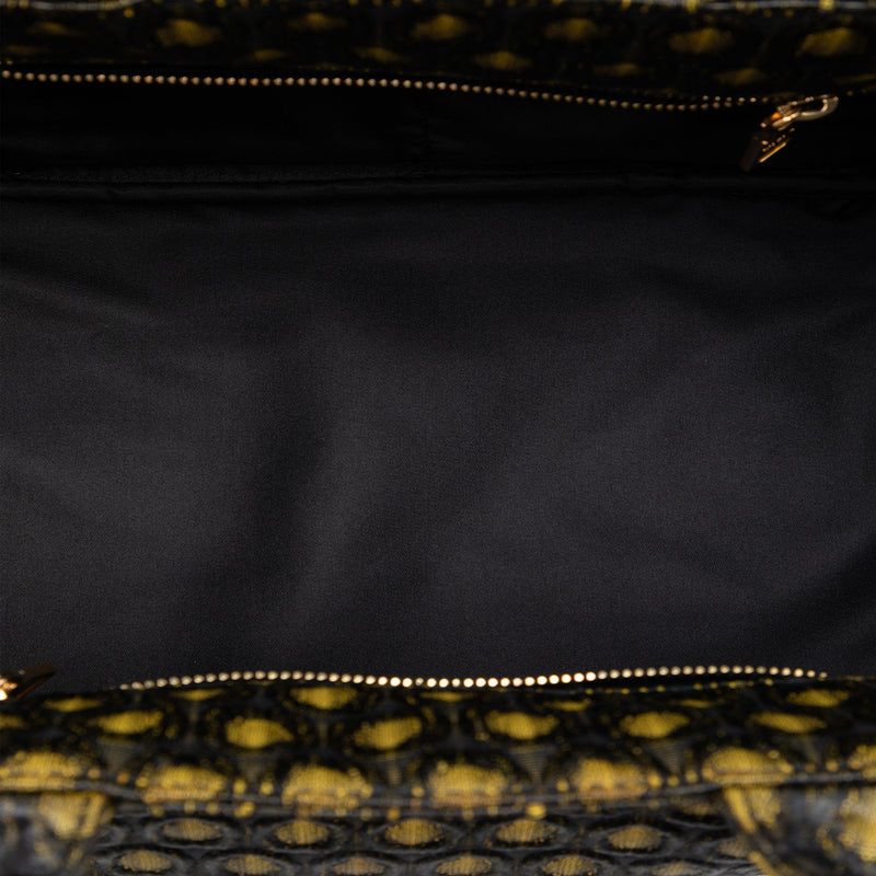 Tessuto Broccato Canapa Tote - Image 4