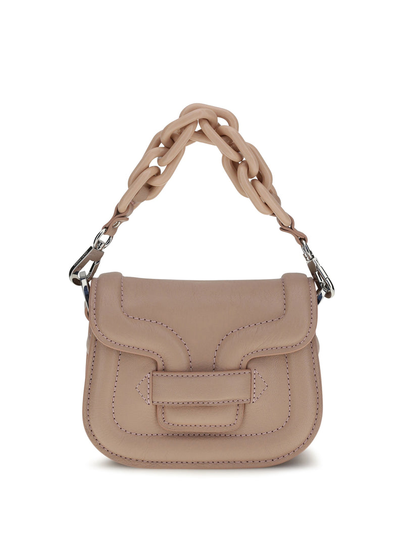 Pierre Hardy Alphaville Shoulder Bag — Beige Calf Leather