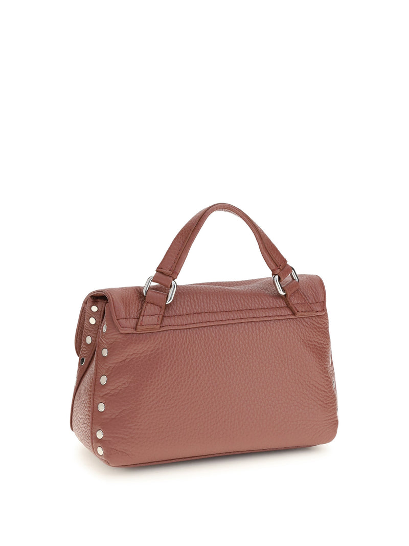 Zanellato Baby Postina Daily Top Handle Bag — Red Calf Leather Bos Taurus