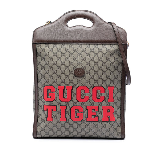 GG Supreme Web Tiger Satchel - Image 1